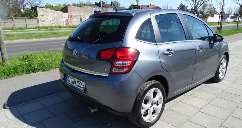 Citroen C3 cena 23900 przebieg: 118265, rok produkcji 2011 z Częstochowa małe 232
